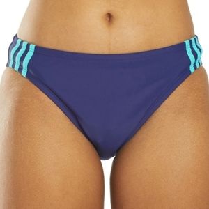 Adidas Women's Size XL Swim Bikini Bottoms Sport Hipster Blue Aqua NEW Sporty
